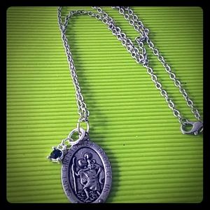 st Christopher metal